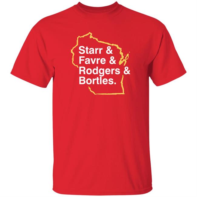 Starr & Faver & Rodgers & Bortles. Shirt Starr & Faver & Rodgers & Bortles. Shirt
