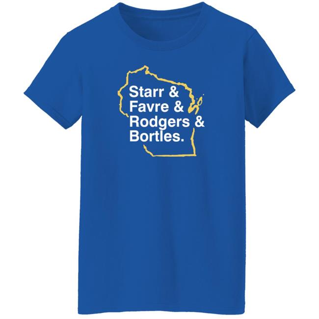Starr & Faver & Rodgers & Bortles. Shirt Starr & Faver & Rodgers & Bortles. Shirt
