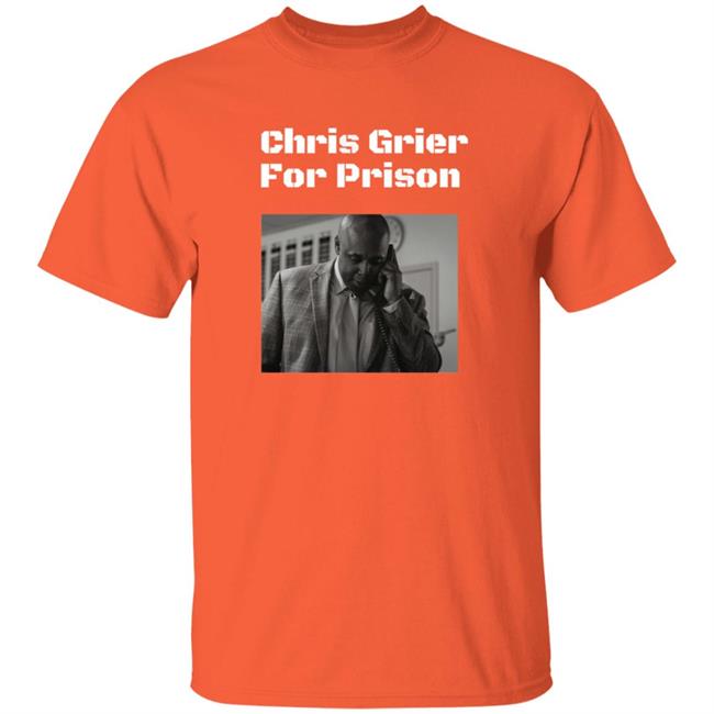 Smoke Sports Merch Chris Grier For Prison Shirt Smoke Nickysbets