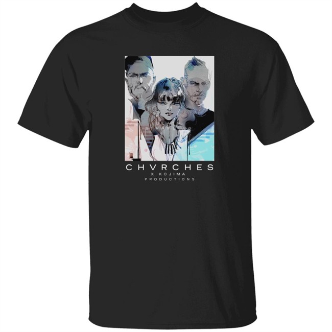 CHVRCHES x Kojima Productions Black Death Stranding T-Shirt