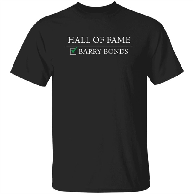 Jared Carrabis Shirts Starting 9 Hall Of Famer Tee Shirt