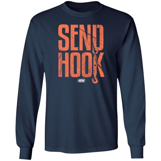 AEW Shop Send Hook Shirt AEW Shop Send Hook Shirt