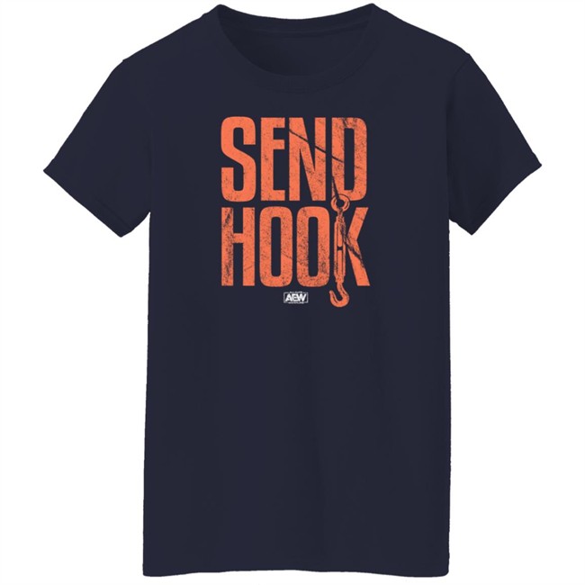 AEW Shop Send Hook Shirt AEW Shop Send Hook Shirt