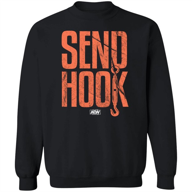AEW Shop Send Hook Shirt AEW Shop Send Hook Shirt