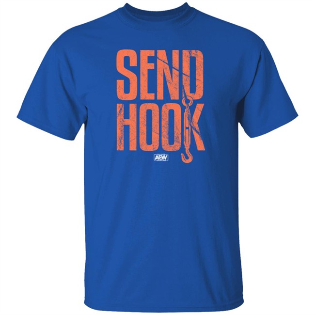 AEW Shop Send Hook Shirt AEW Shop Send Hook Shirt