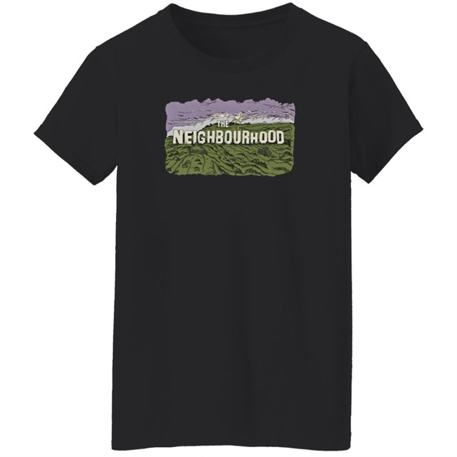 The Neighbourhood Merch The Nbhd Hollywood Sign Tee Shirt The Neighbourhood Merch The Nbhd Hollywood Sign Tee Shirt