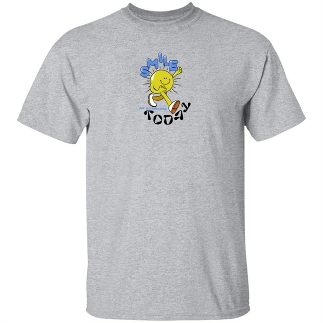 Nailea Devora Merch Smile Tee Shirt Smile At Someone Today Nailea Devora Merch Smile Tee Shirt Smile At Someone Today