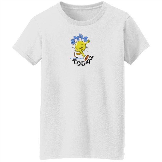 Nailea Devora Merch Smile Tee Shirt Smile At Someone Today Nailea Devora Merch Smile Tee Shirt Smile At Someone Today