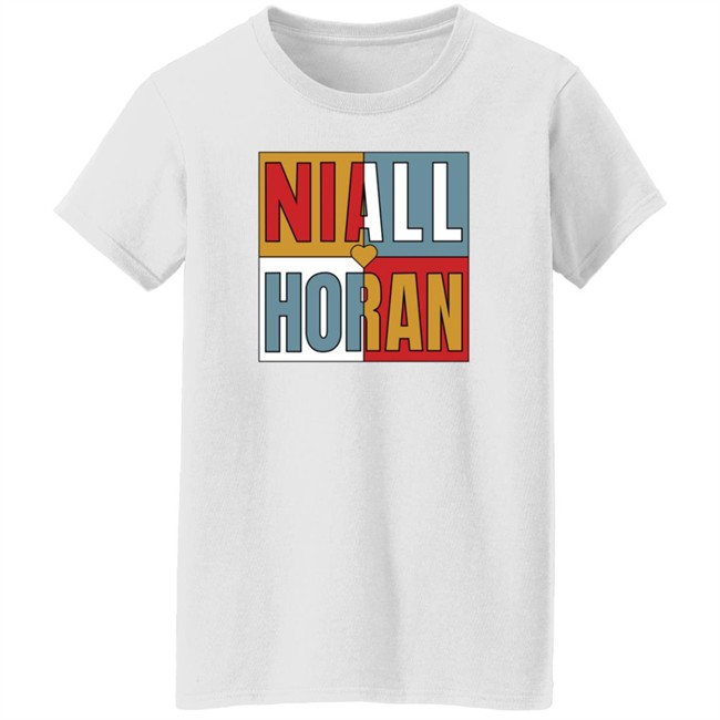 Niall Horan Merch Store Niall Colour Block Crew Neck Sweatshirt Niall Horan Merch Store Niall Colour Block Crew Neck Sweatshirt