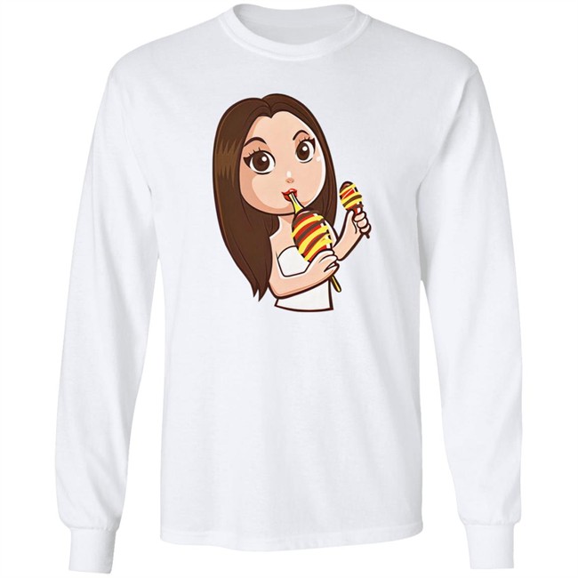 Steph Pappas Merch Steph Cartoon Gold Sweatshirt Steph Pappas Merch Steph Cartoon Gold Sweatshirt