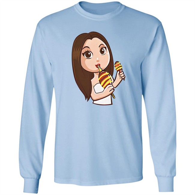 Steph Pappas Merch Steph Cartoon Gold Sweatshirt Steph Pappas Merch Steph Cartoon Gold Sweatshirt