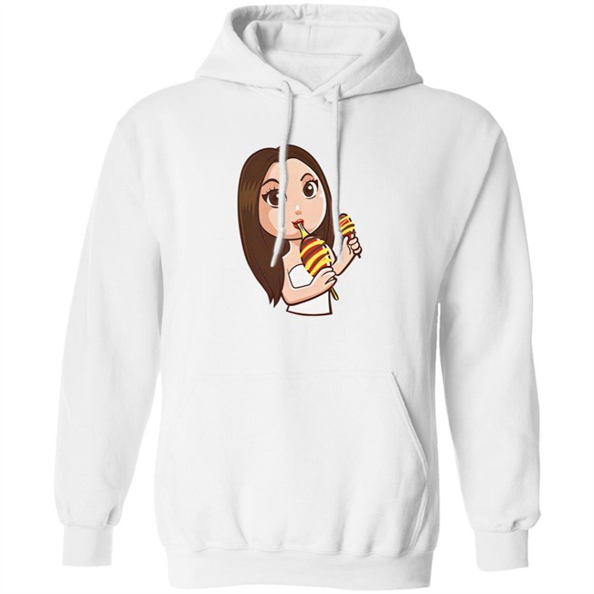 Steph Pappas Merch Steph Cartoon Gold Sweatshirt Steph Pappas Merch Steph Cartoon Gold Sweatshirt