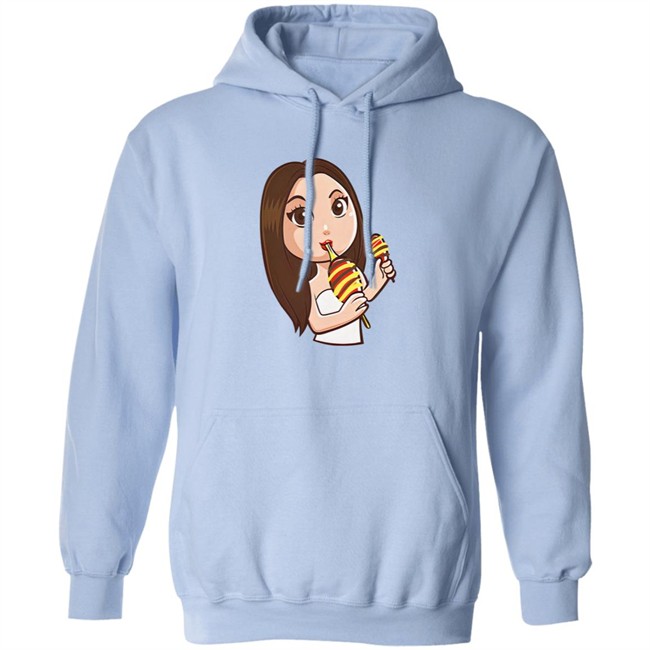 Steph Pappas Merch Steph Cartoon Gold Sweatshirt Steph Pappas Merch Steph Cartoon Gold Sweatshirt