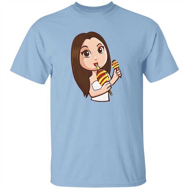 Steph Pappas Merch Steph Cartoon Gold Sweatshirt Steph Pappas Merch Steph Cartoon Gold Sweatshirt