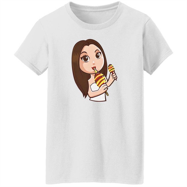 Steph Pappas Merch Steph Cartoon Gold Sweatshirt Steph Pappas Merch Steph Cartoon Gold Sweatshirt