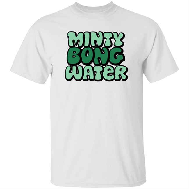 Minty Bong Water Shop Merch Logo Tee Shirt Terrell