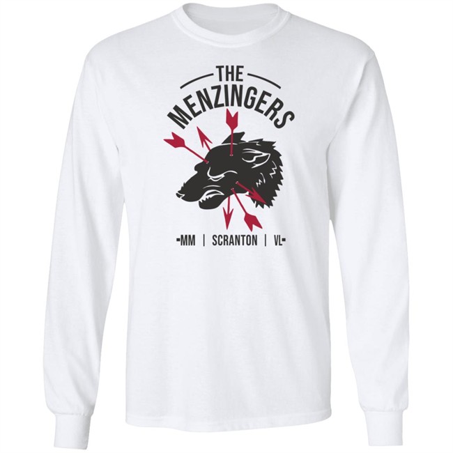 The Menzingers Merch Dog Arrows Charcoal Shirt The Menzingers Merch Dog Arrows Charcoal Shirt