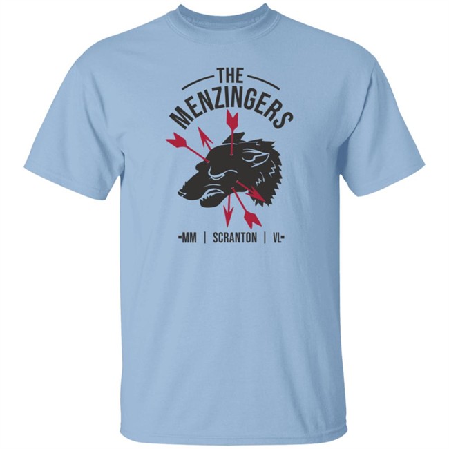 The Menzingers Merch Dog Arrows Charcoal Shirt The Menzingers Merch Dog Arrows Charcoal Shirt