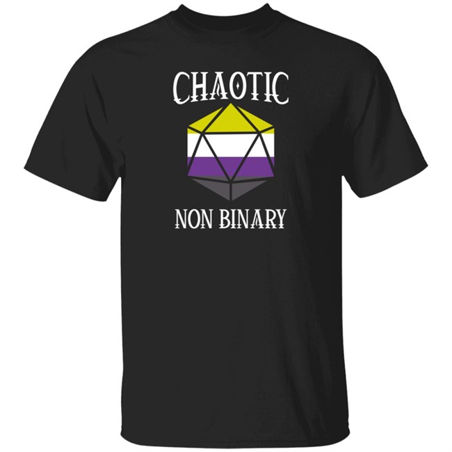 Patrick Weekes Chaotic Non Binary LGBT T Shirt