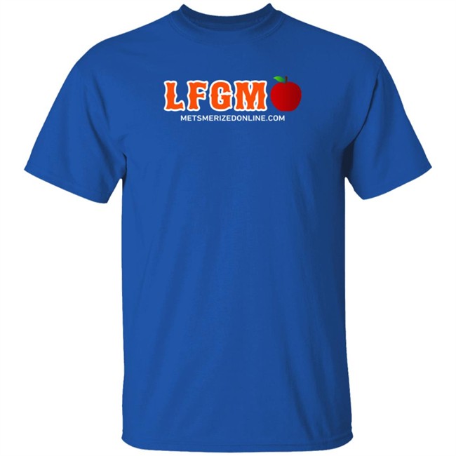 Mets Merized Online Shop LFGM Apple Shirt