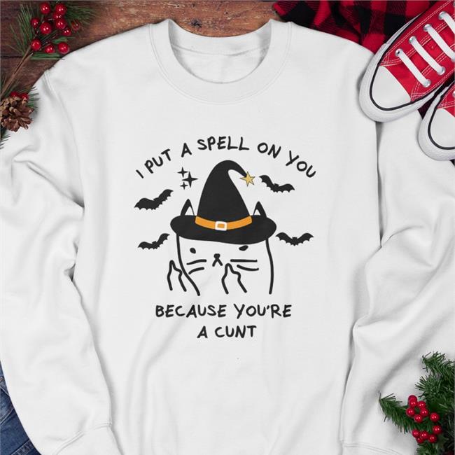 Untamedego I Put A Spell On You Because You're A Cunt Shirt