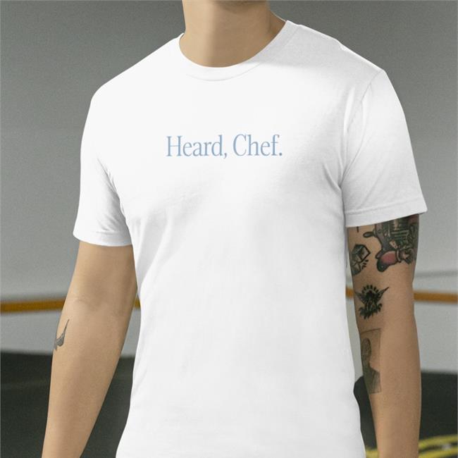 Brigitta Ryan Heard Chef Shirt Pappademas