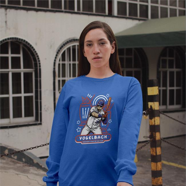 Brandon Nimmo Daniel Vogelbach Tee Shirt Royal SNY Mets
