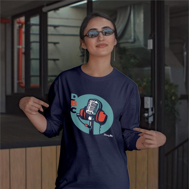 Dmm Door Bumper Clear Crewneck Sweatshirt