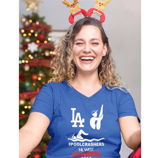 Top Winforvin La Poolcrahers Nl West Champs 2013 Shirt Royal