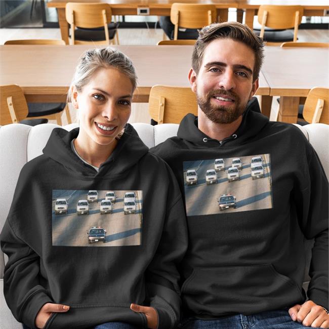 Great White Bronco Chase Hoodie Shirts That Go Hard