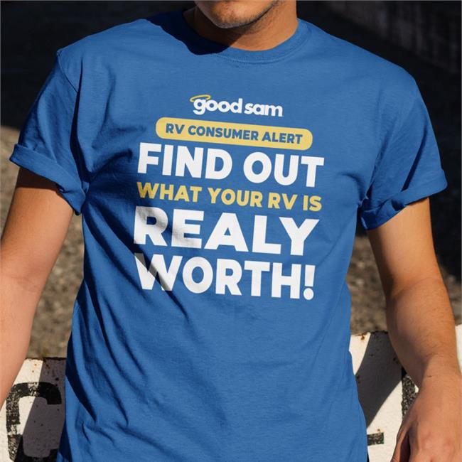 Best Seller Marcus Lemonis Camping World Good Sam Rv Consumer Alert Find Out What Your Rv Is Really Worth Shirt