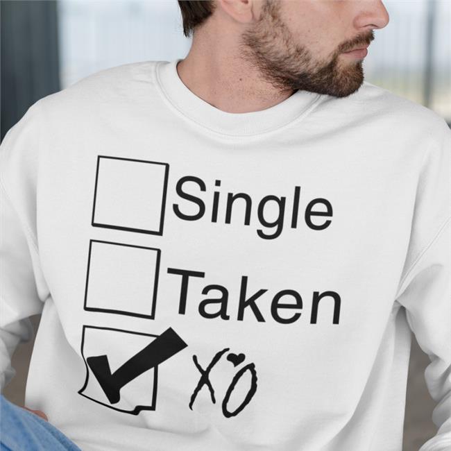 Single Taken XO T Shirt White
