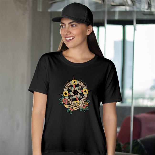 Roosterteeth Store Merch Ship Hits The Fan Tattoo Tees Shiphitspod