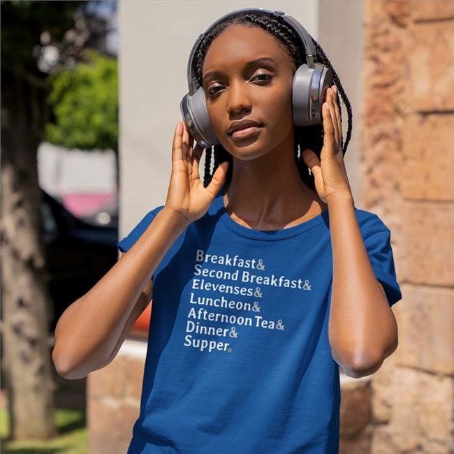 Breakfast & Second Breakfast & Elevenses & Luncheon & Afternoon Tea & Dinner & Supper T Shirt Nursekelsey
