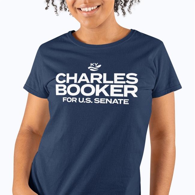 Charles Booker For Us Senate T Shirt Red