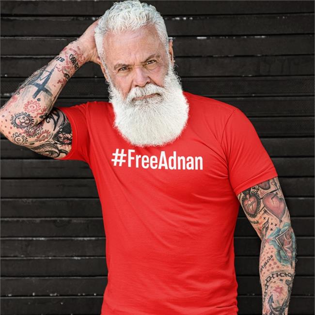 Benjamin G. Bruening #FreeAdnan T-Shirt Rabia O'chaudry