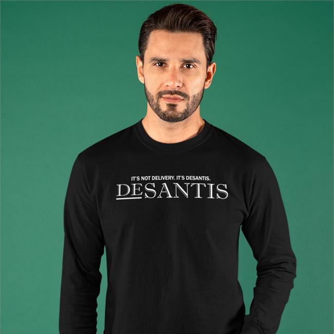 Usminitru Us Ministry Of Truth Merch It's Not Delivery It's Desantis T Shirt