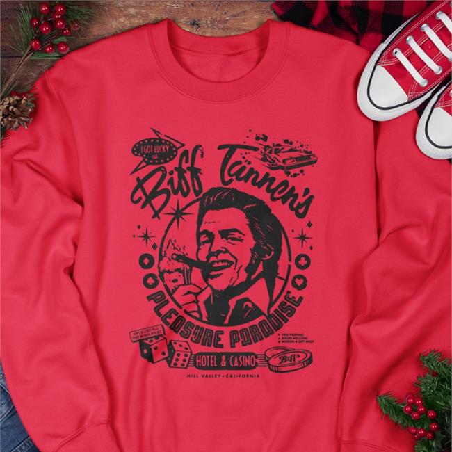 Biff Tannen's Pleasure Paradise Sweatshirt Fright-Rags Merch