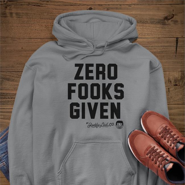 Zero Fooks Given Shirt Grey