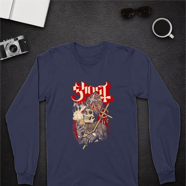 Sharing In Common Ghost Impera Chalice 4 Offical Shirt Black PAPAEMERlTUSlV