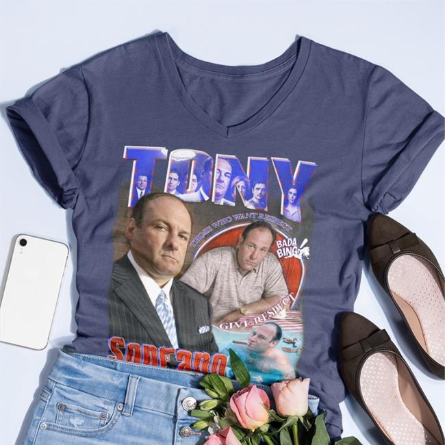 Tony Soprano Those Who Want Respect Give Respect Sweatshirt Sopranos Central