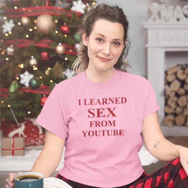 I Learned Sex From Youtube Hat Shirtsthtgohard White