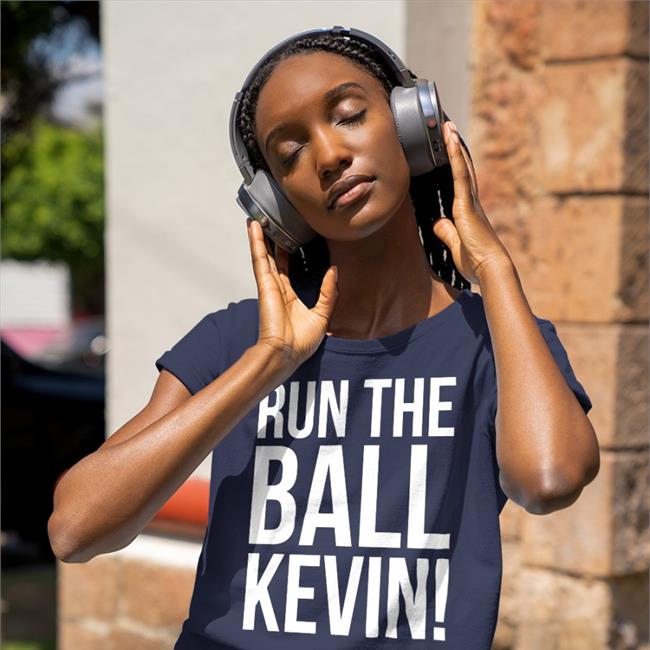 Run The Ball Kevin Shirt Funny