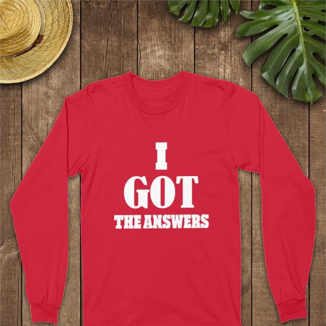 I Got The Answers Zip Up Hooded Daily Loud