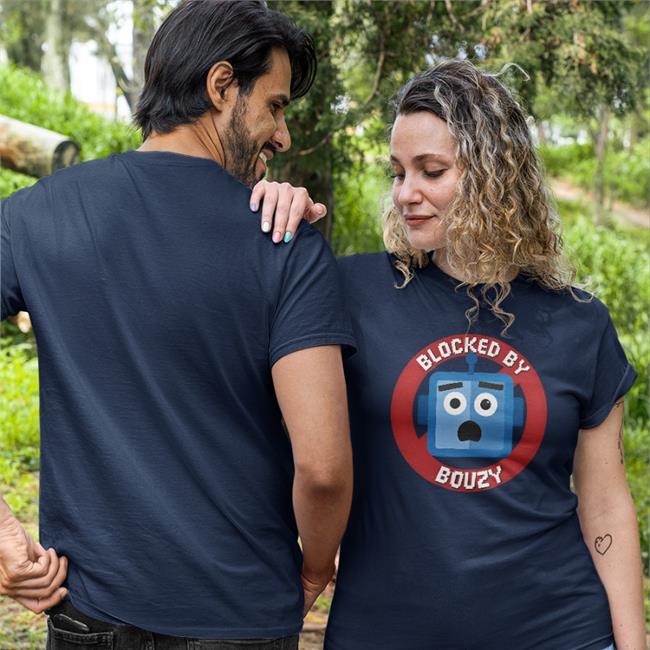 No System Merch Andy Signore Blocked By Bouzy T Shirt
