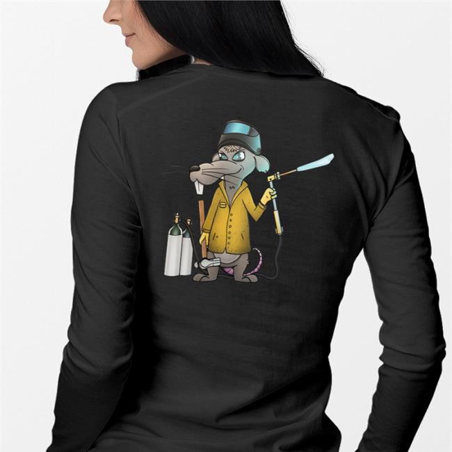 Thefabrats Merchfab Rats Original Welder Rat Logo T-Shirt