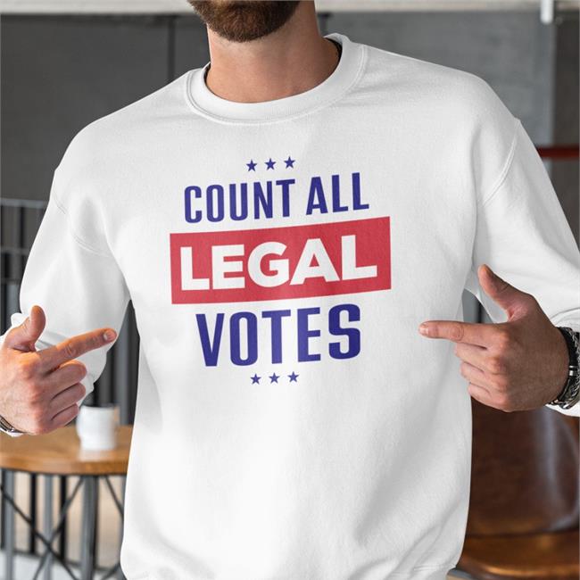 Count All Legal Votes Tee Shirt John M Cameron Johnrockshomes