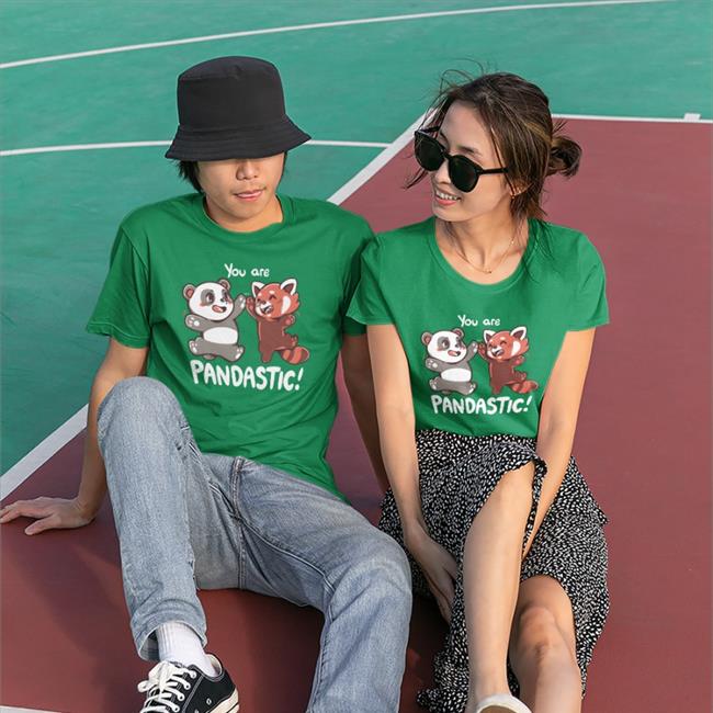 Qwertee Merch You Are Pandastic Long Sleeve Tee Qwertee