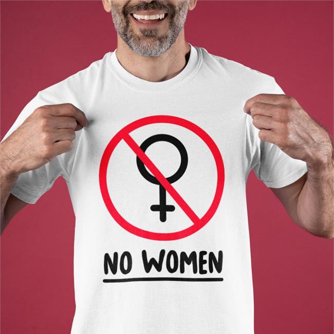 No Women Tee Shirt