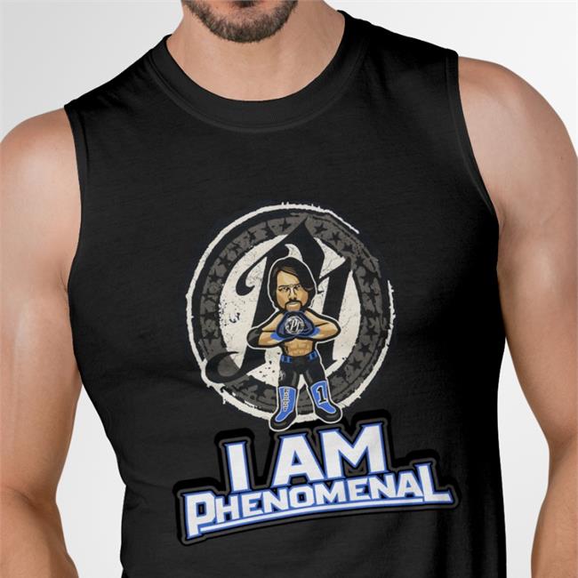 AJ Styles I Am Phenomenal Classic Tee Shirt Denise Salcedo